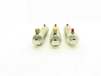 Bimba 313.75-DXP Pneumatic Air Cylinder 2" Bore 3-3/4" Stroke 5/8" Rod Lot of 3