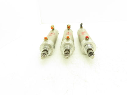 Bimba 313.75-DXP Pneumatic Air Cylinder 2" Bore 3-3/4" Stroke 5/8" Rod Lot of 3