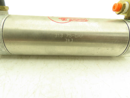 Bimba 313.75-DXP Pneumatic Air Cylinder 2" Bore 3-3/4" Stroke 5/8" Rod
