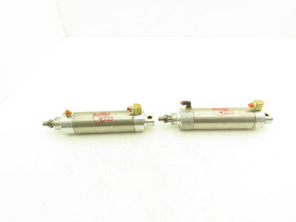 Bimba 313.75-DXP Pneumatic Air Cylinder 2" Bore 3-3/4" Stroke 5/8" Rod