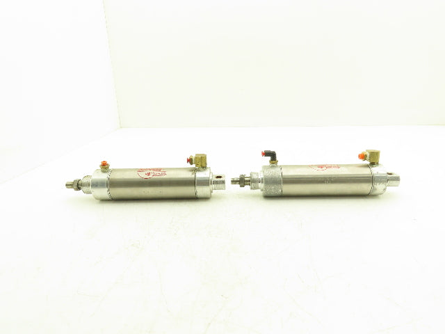 Bimba 313.75-DXP Pneumatic Air Cylinder 2" Bore 3-3/4" Stroke 5/8" Rod