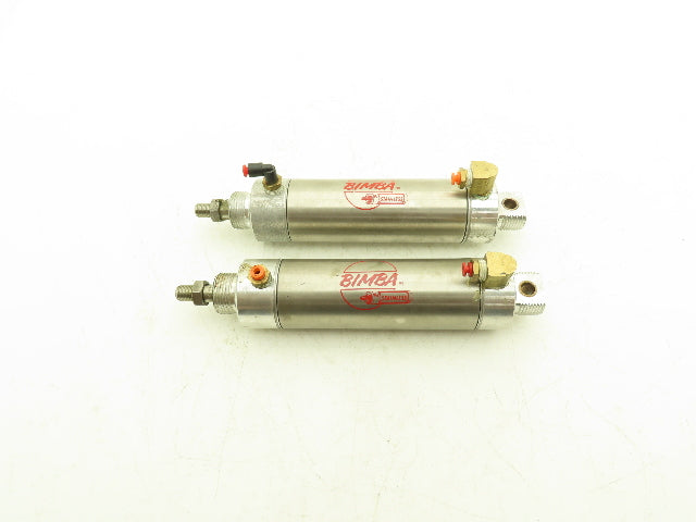 Bimba 313.75-DXP Pneumatic Air Cylinder 2" Bore 3-3/4" Stroke 5/8" Rod
