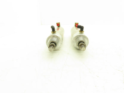 ARO 313.75-DXP Pneumatic Air Cylinder Silverair 2" Bore 3-3/4" Stroke 5/8" Rod