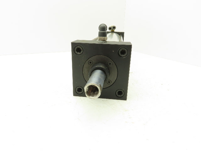 TRD Bimba Pneumatic Air Cylinder 4" Bore 15" Stroke 250 PSI Bottom Tapped