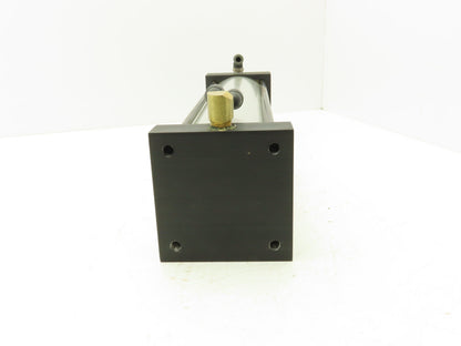 TRD Bimba Pneumatic Air Cylinder 4" Bore 15" Stroke 250 PSI Bottom Tapped