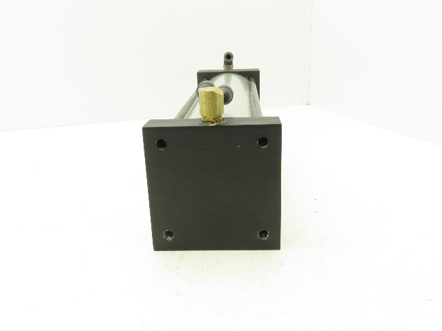 TRD Bimba Pneumatic Air Cylinder 4" Bore 15" Stroke 250 PSI Bottom Tapped