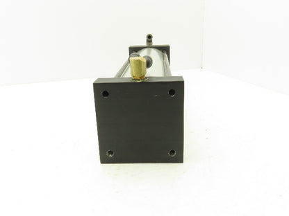 TRD Bimba Pneumatic Air Cylinder 4" Bore 15" Stroke 250 PSI Bottom Tapped