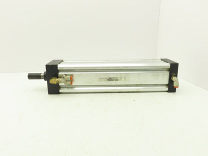 ARO Pneumatic Air Cylinder 4" Bore 15" Stroke 250 PSI Bottom Tapped