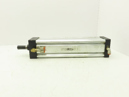 ARO Pneumatic Air Cylinder 4" Bore 15" Stroke 250 PSI Bottom Tapped