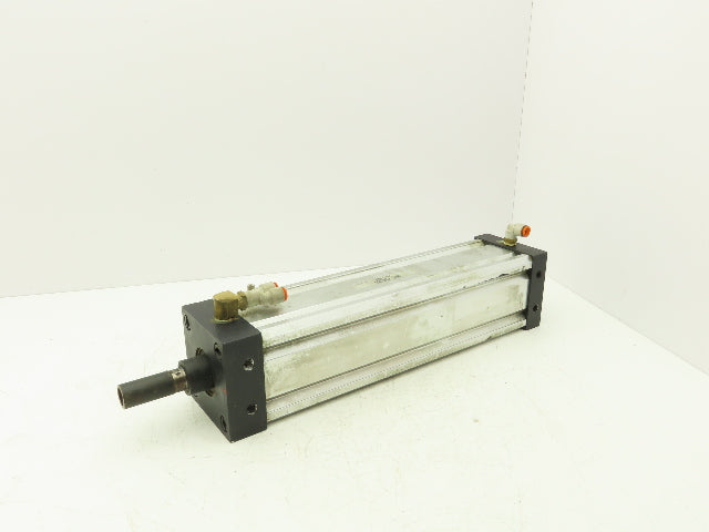 ARO Pneumatic Air Cylinder 4" Bore 15" Stroke 250 PSI Bottom Tapped