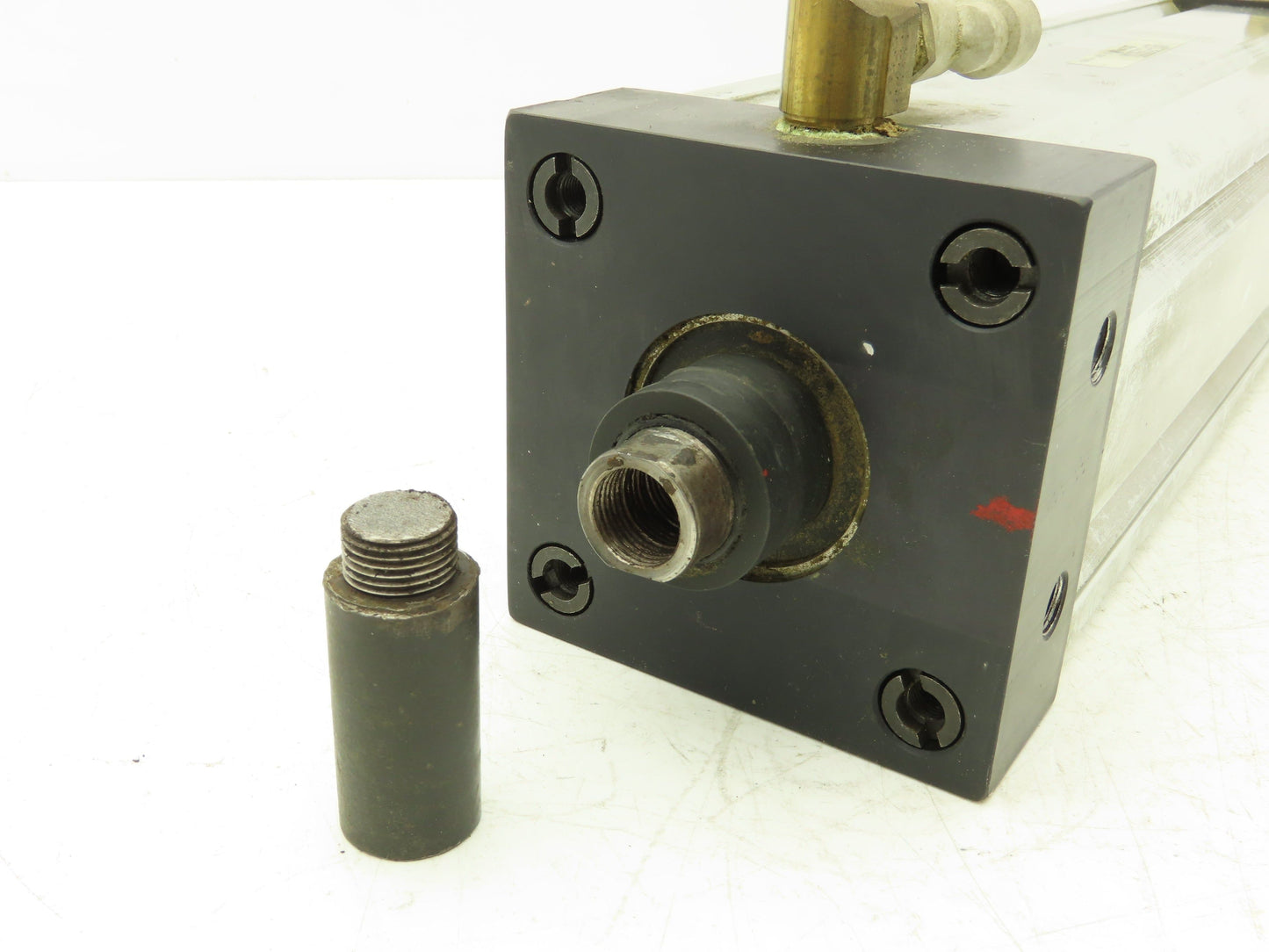 ARO Pneumatic Air Cylinder 4" Bore 15" Stroke 250 PSI Bottom Tapped