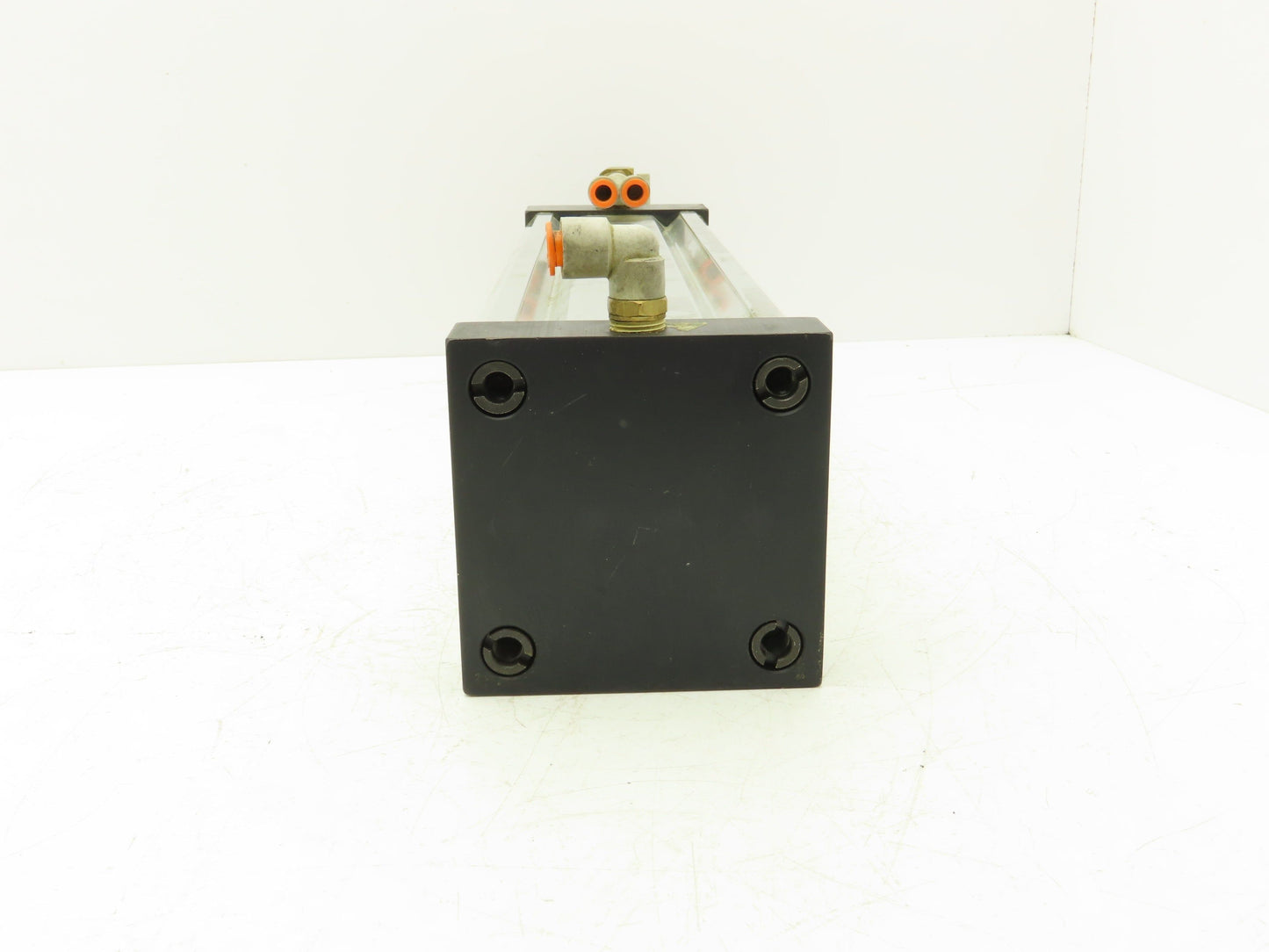 ARO Pneumatic Air Cylinder 4" Bore 15" Stroke 250 PSI Bottom Tapped