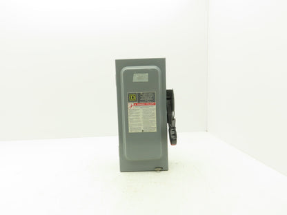 Square D H361 Fusible Heavy Duty Safety Disconnect Switch 30A 600VAC F05