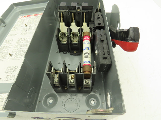Square D H361 Fusible Heavy Duty Safety Disconnect Switch 30A 600VAC F05
