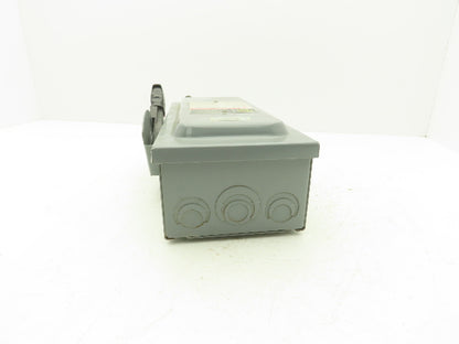 Square D H361 Fusible Heavy Duty Safety Disconnect Switch 30A 600VAC F05