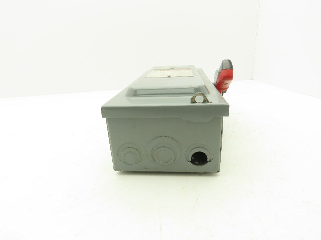 Square D H361 Fusible Heavy Duty Safety Disconnect Switch 30A 600VAC F05
