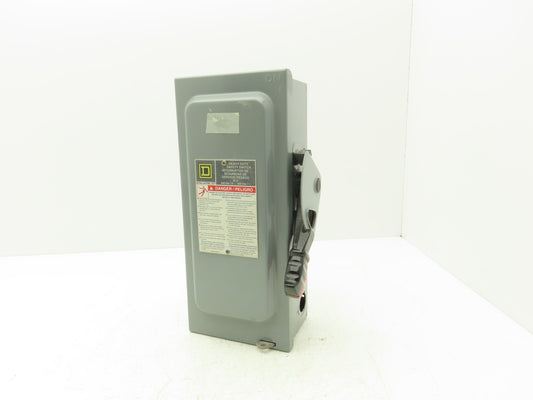 Square D H361 Fusible Heavy Duty Safety Disconnect Switch 30A 600VAC F05