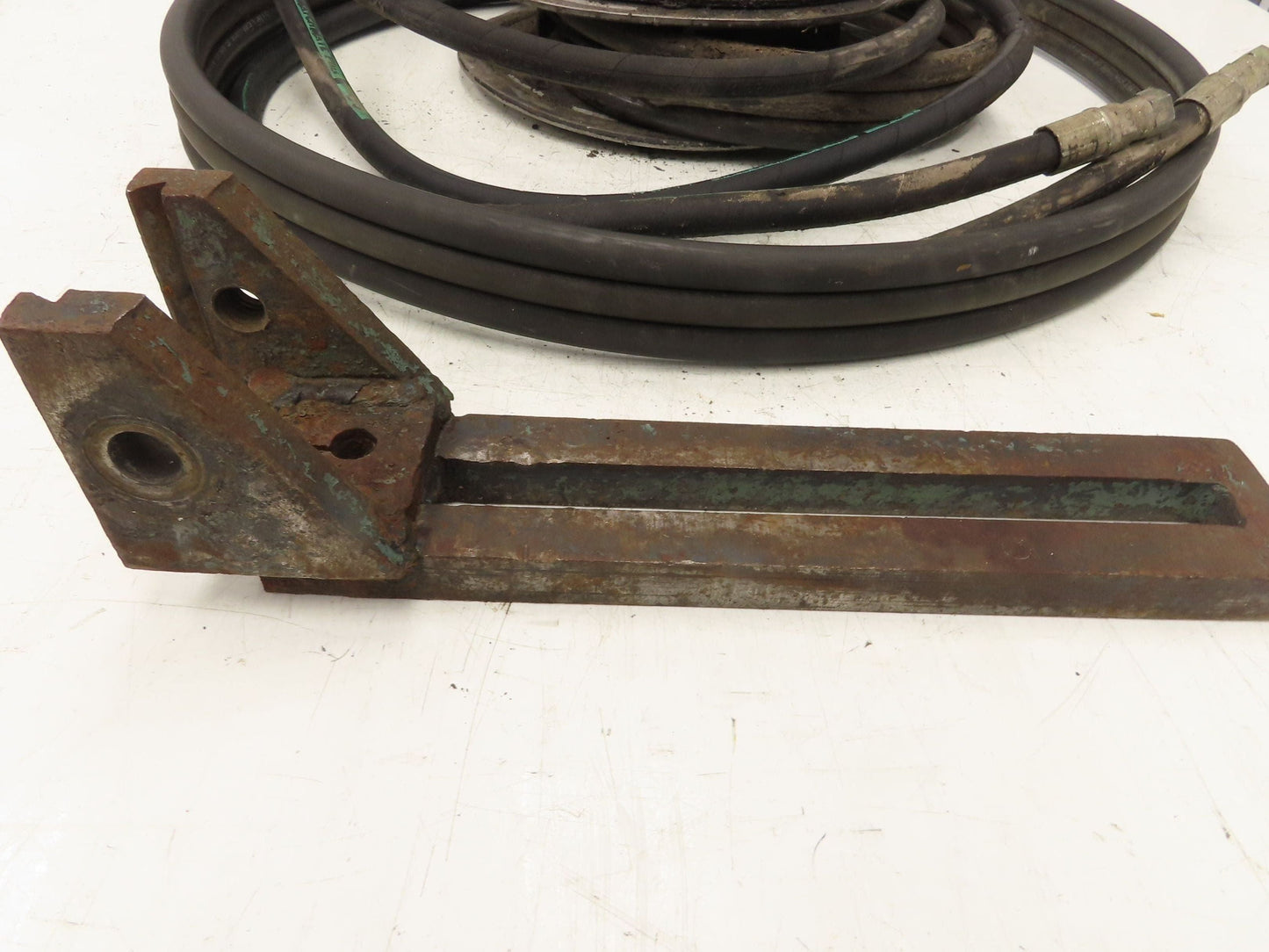 Cascade 677834 HC2R 6-N-1 Cable Hose Reel Forklift Hydraulic Attachment Right