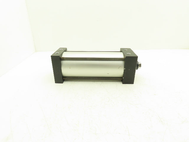 TRD Bimba Pneumatic Air Cylinder 4" Bore 8" Stroke 250 PSI Bottom Tapped