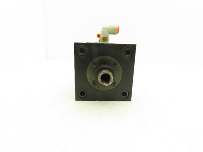 TRD Bimba Pneumatic Air Cylinder 4" Bore 8" Stroke 250 PSI Bottom Tapped