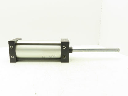 TRD Bimba Pneumatic Air Cylinder 4" Bore 8" Stroke 250 PSI 10.25" Extended Rod