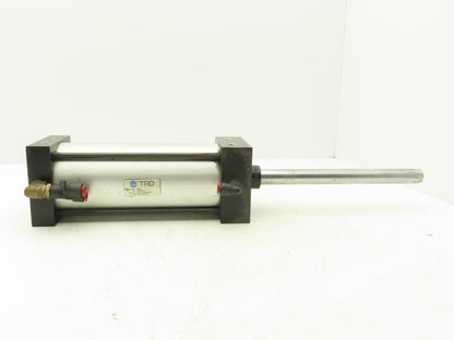 TRD Bimba Pneumatic Air Cylinder 4" Bore 8" Stroke 250 PSI 10.25" Extended Rod