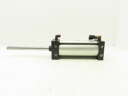 TRD Bimba Pneumatic Air Cylinder 4" Bore 8" Stroke 250 PSI 10.25" Extended Rod