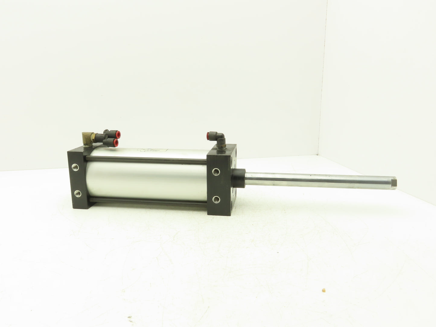 TRD Bimba Pneumatic Air Cylinder 4" Bore 8" Stroke 250 PSI 10.25" Extended Rod