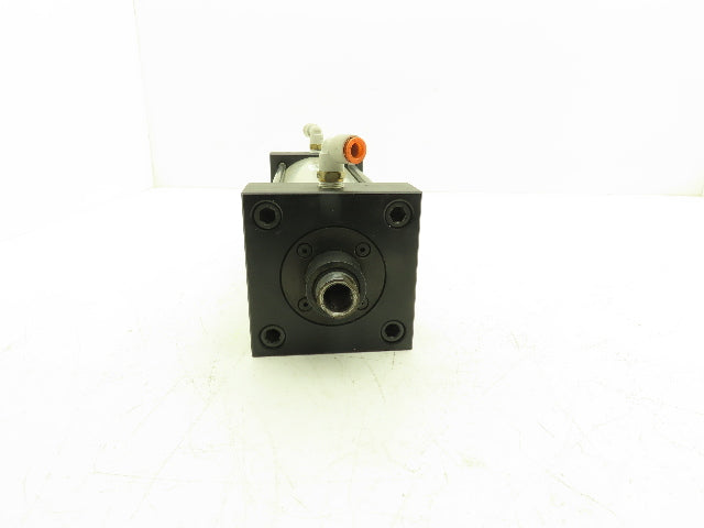 TRD Bimba Pneumatic Air Cylinder 4" Bore 8" Stroke 250 PSI Bottom Tapped