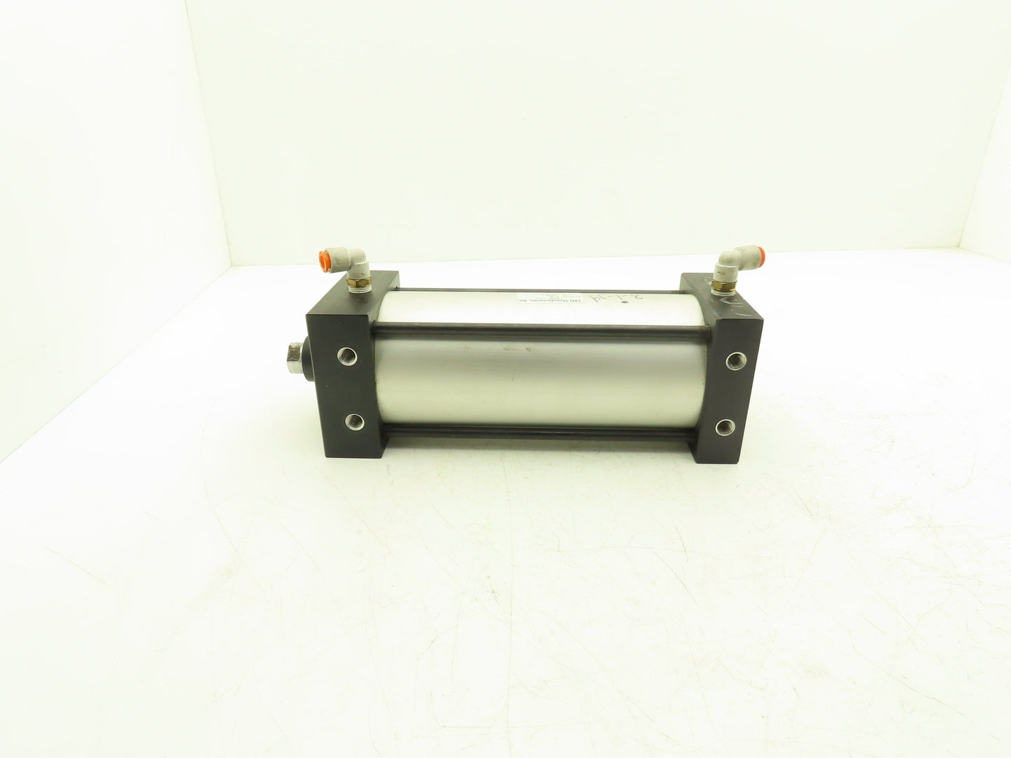 TRD Bimba Pneumatic Air Cylinder 4" Bore 8" Stroke 250 PSI Bottom Tapped