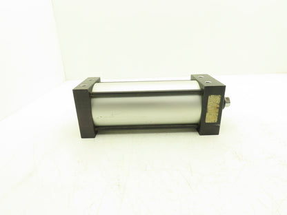 TRD Bimba Pneumatic Air Cylinder 4" Bore 8" Stroke 250 PSI Bottom Tapped