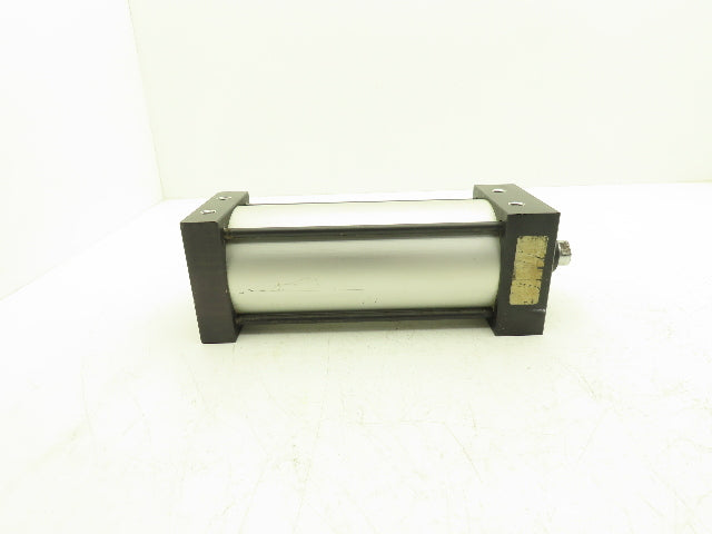 TRD Bimba Pneumatic Air Cylinder 4" Bore 8" Stroke 250 PSI Bottom Tapped