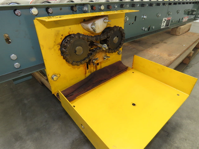 Hytrol 36" Accumulation Roller Conveyor 45° Diverter Spur V-Belt Slave Drive