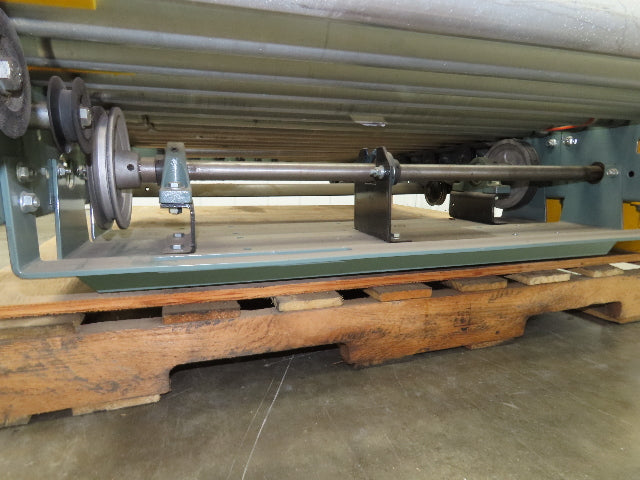 Hytrol 36" Accumulation Roller Conveyor 45° Diverter Spur V-Belt Slave Drive