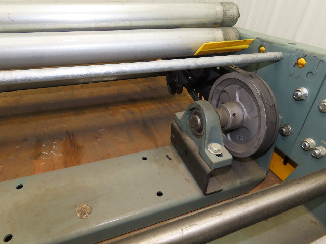 Hytrol 36" Accumulation Roller Conveyor 45° Diverter Spur V-Belt Slave Drive