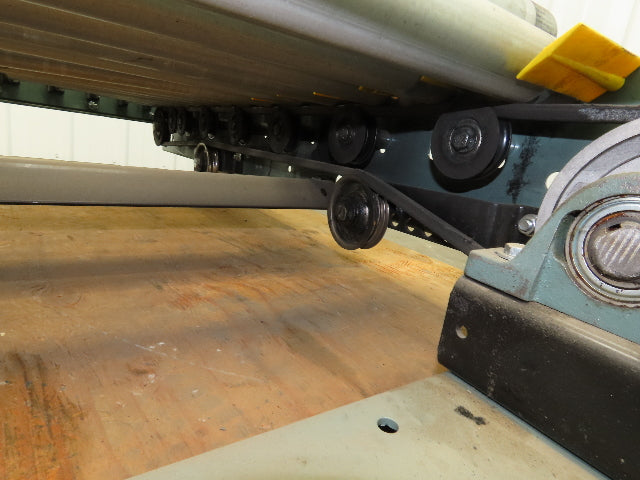 Hytrol 36" Accumulation Roller Conveyor 45° Diverter Spur V-Belt Slave Drive