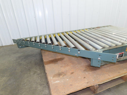 Hytrol 36" Accumulation Roller Conveyor 45° Diverter Spur V-Belt Slave Drive