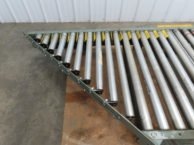 Hytrol 36" Accumulation Roller Conveyor 45° Diverter Spur V-Belt Slave Drive