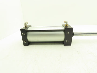 TRD Bimba Pneumatic Air Cylinder 4" Bore 8" Stroke 250 PSI 10.25" Extended Rod