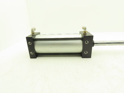 TRD Bimba Pneumatic Air Cylinder 4" Bore 8" Stroke 250 PSI 10.25" Extended Rod