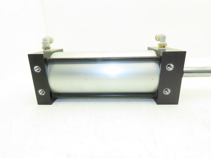 TRD Bimba Pneumatic Air Cylinder 4" Bore 8" Stroke 250 PSI 10.25" Extended Rod
