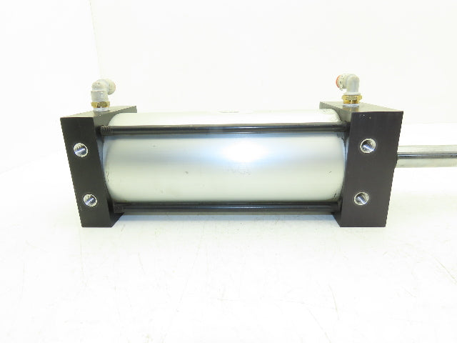 TRD Bimba Pneumatic Air Cylinder 4" Bore 8" Stroke 250 PSI 10.25" Extended Rod