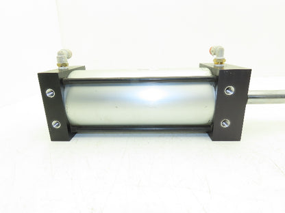 TRD Bimba Pneumatic Air Cylinder 4" Bore 8" Stroke 250 PSI 10.25" Extended Rod