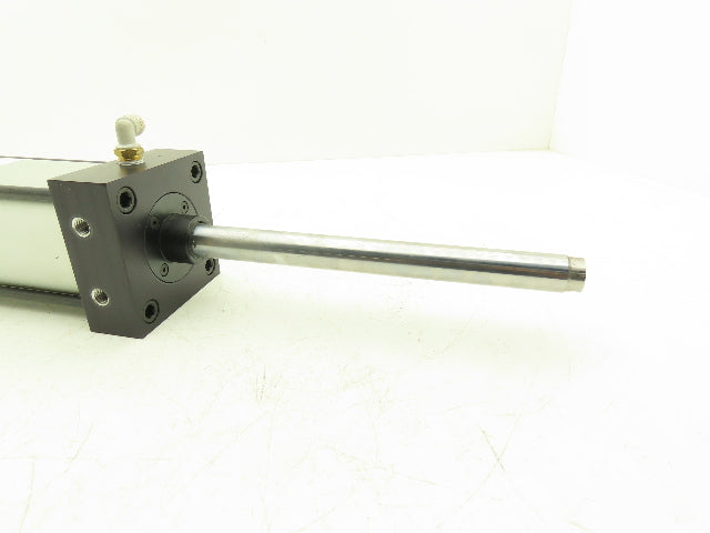 TRD Bimba Pneumatic Air Cylinder 4" Bore 8" Stroke 250 PSI 10.25" Extended Rod