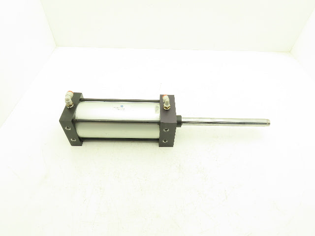 TRD Bimba Pneumatic Air Cylinder 4" Bore 8" Stroke 250 PSI 10.25" Extended Rod