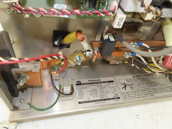 Panasonic YA-1QD351T00 Inverter Transformer Unit 16kW 200vAC In 34vDC 350A Out