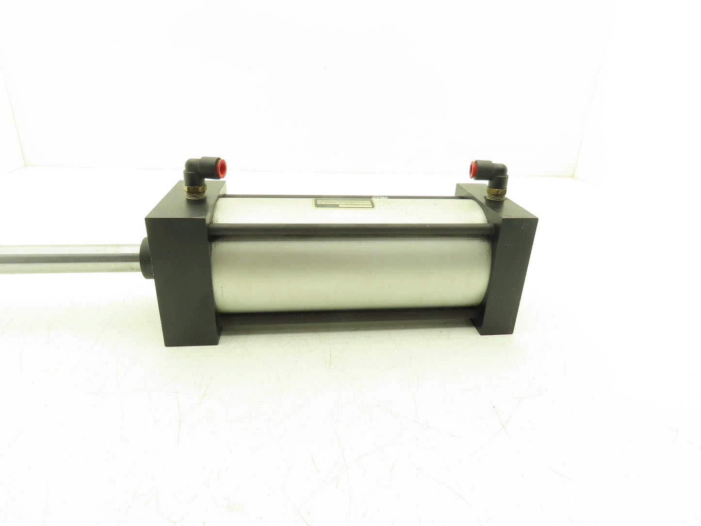 Pneumatic Air Cylinder 4" Bore 8" Stroke 250 PSI 10.25" Extended Rod