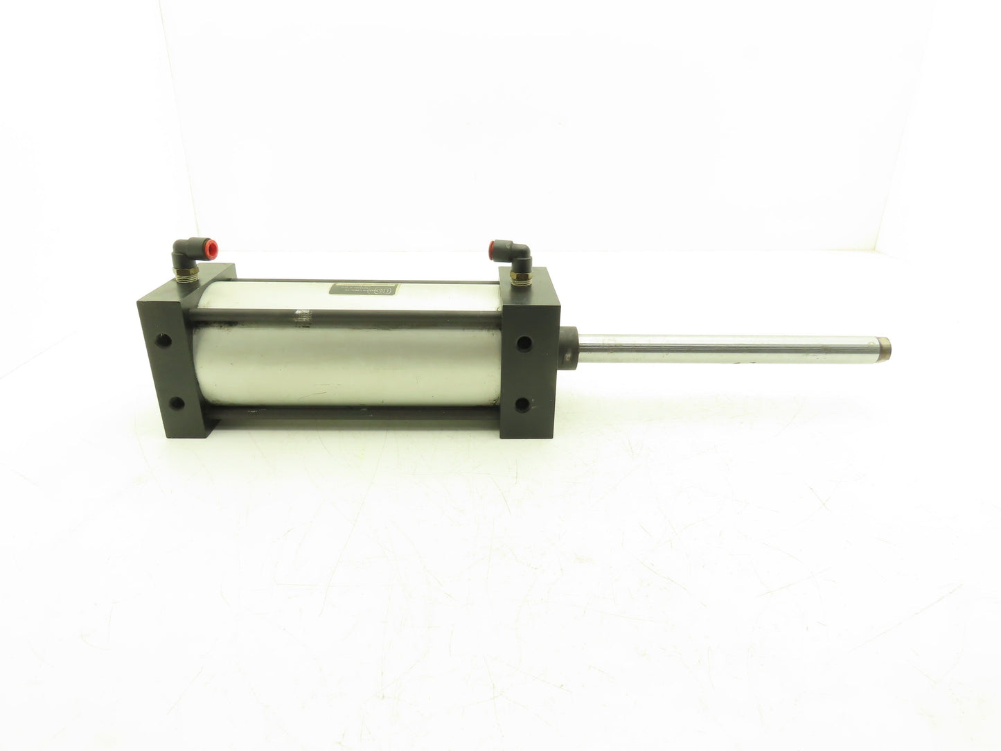 Pneumatic Air Cylinder 4" Bore 8" Stroke 250 PSI 10.25" Extended Rod