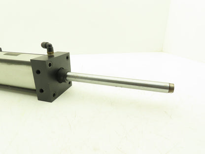 Pneumatic Air Cylinder 4" Bore 8" Stroke 250 PSI 10.25" Extended Rod