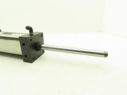Pneumatic Air Cylinder 4" Bore 8" Stroke 250 PSI 10.25" Extended Rod